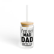 Father's Day Sipper Glass Tumbler