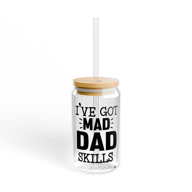 Father's Day Sipper Glass Tumbler