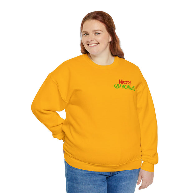 Grinchmas Seasonal Seller Sweatshirt - Unisex Heavy Blend for Maximum Profit