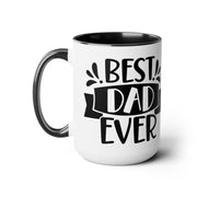 Father's Day Two-Tone Coffee Mugs