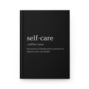 Self-Care Hardcover Journal Matte