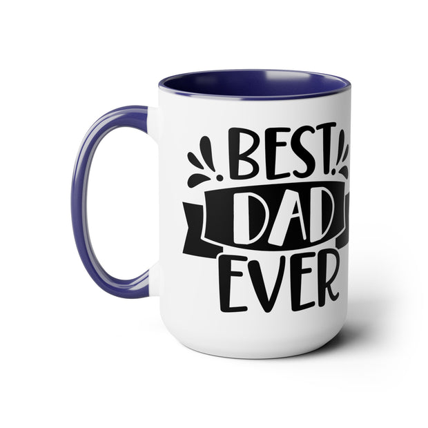 Father's Day Two-Tone Coffee Mugs