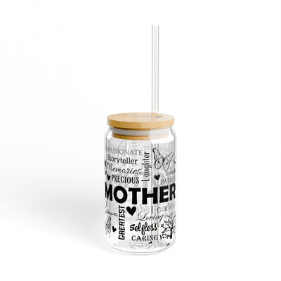 Mother's Day Sipper Glass Tumbler