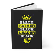 Black King Hardcover Journal Matte