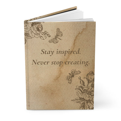 Stay Inspired Hardcover Journal