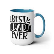 Father's Day Two-Tone Coffee Mugs