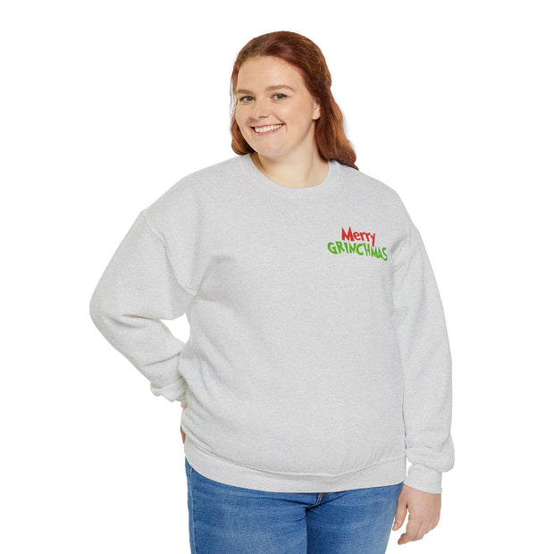 Grinchmas Seasonal Seller Sweatshirt - Unisex Heavy Blend for Maximum Profit