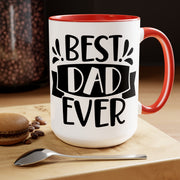 Father's Day Two-Tone Coffee Mugs