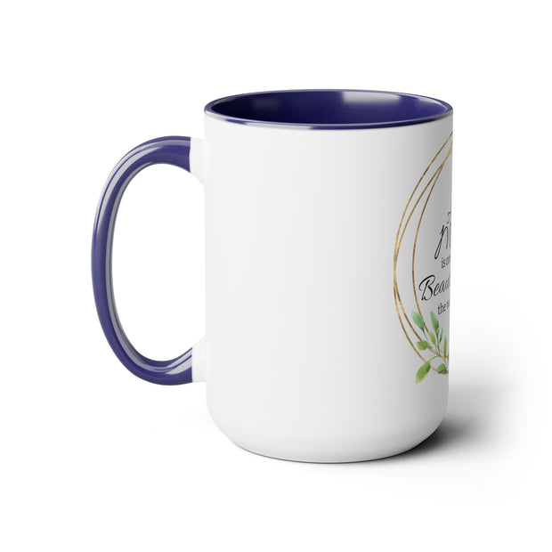 Loving MomTwo-Tone Coffee Mugs