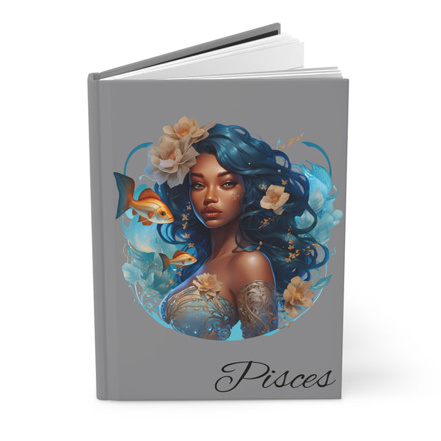 Pisces Hardcover Journal Matte