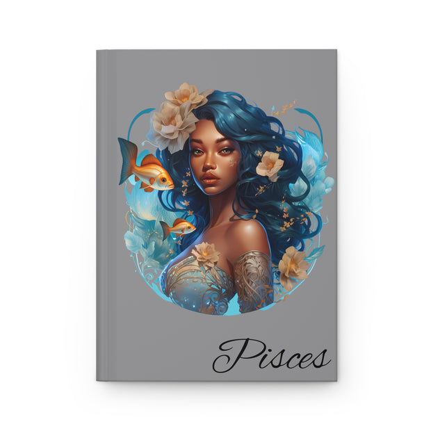 Pisces Hardcover Journal Matte