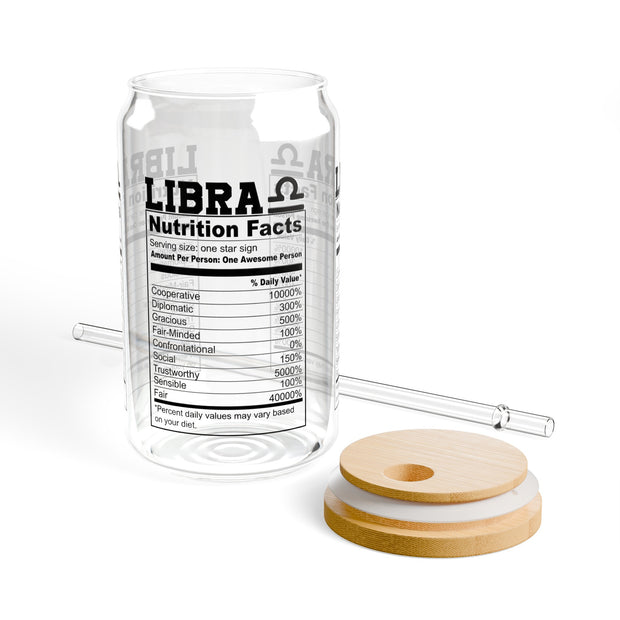 Libra Sipper Glass, 16oz.