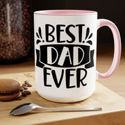 Father's Day Two-Tone Coffee Mugs