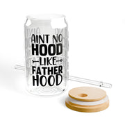 Fatherhood Sipper Glass Tumbler