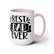 Father's Day Two-Tone Coffee Mugs