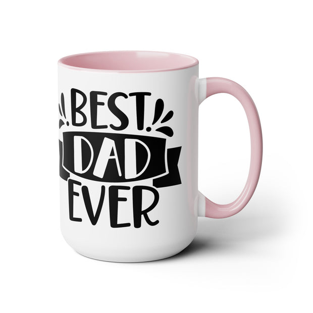 Father's Day Two-Tone Coffee Mugs