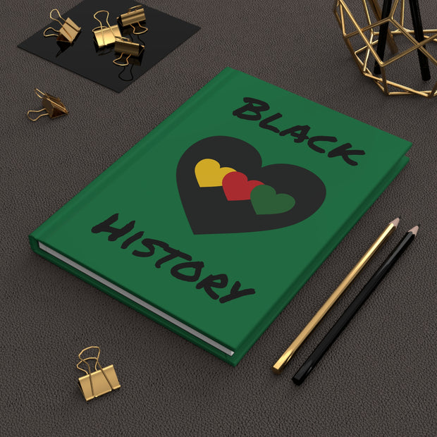 Black History Hardcover Journal Matte