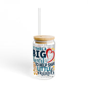 Teacher Appreciation Sipper Glass Tumbler