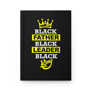 Black King Hardcover Journal Matte