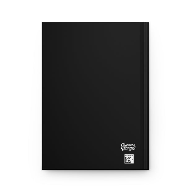 Black King Hardcover Journal Matte