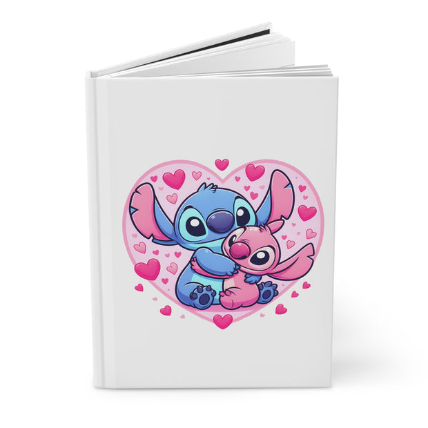 Stitch and Angel Hardcover Journal Matte