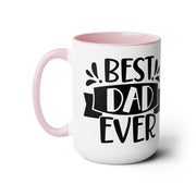 Father's Day Two-Tone Coffee Mugs