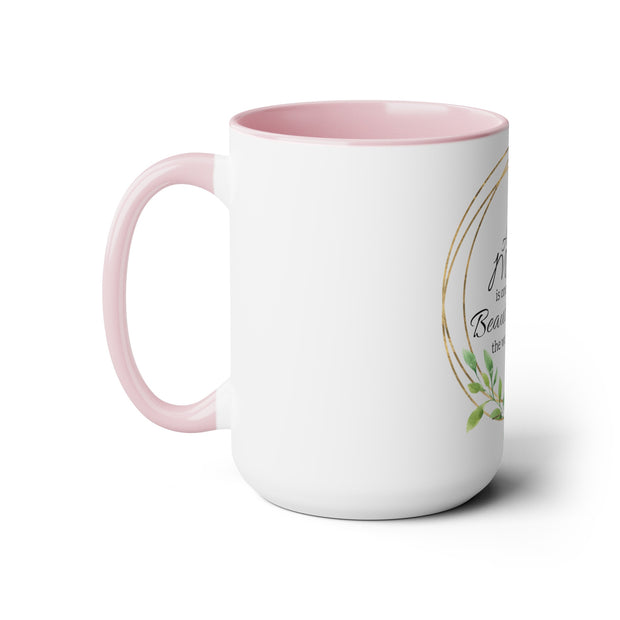 Loving MomTwo-Tone Coffee Mugs