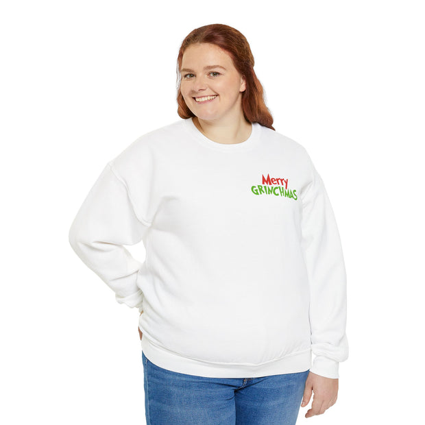 Grinchmas Seasonal Seller Sweatshirt - Unisex Heavy Blend for Maximum Profit