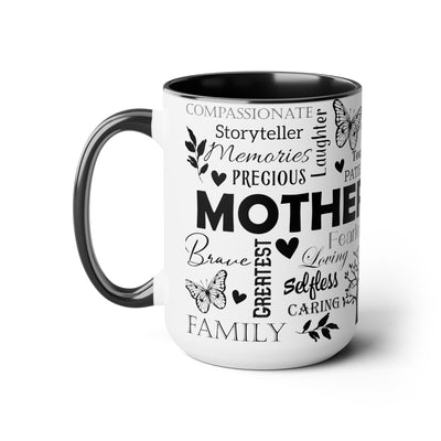 Mother's Day Two-Tone Coffee Mugs